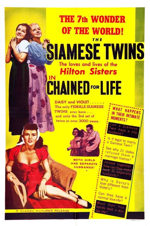 Chained for Life (1952) poster