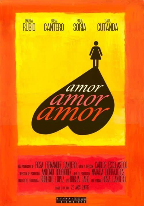 Amor, amor, amor (2018) poster