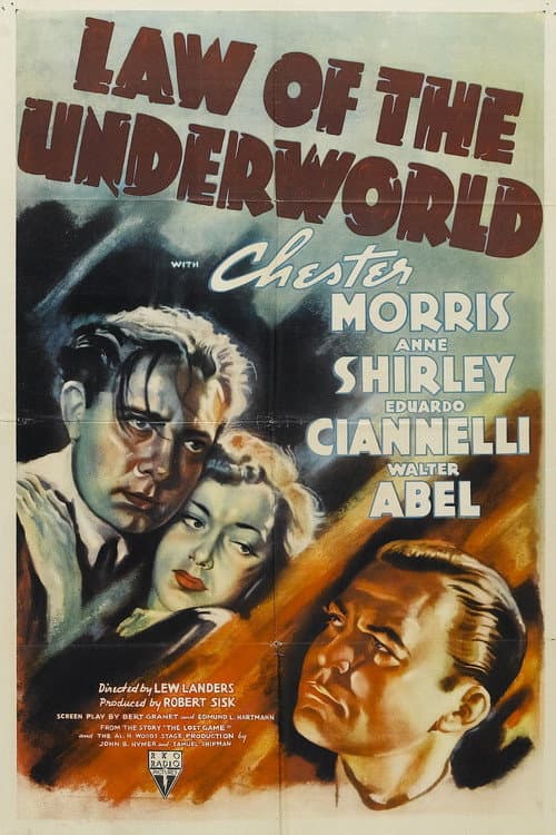 Law of the Underworld (1938) poster