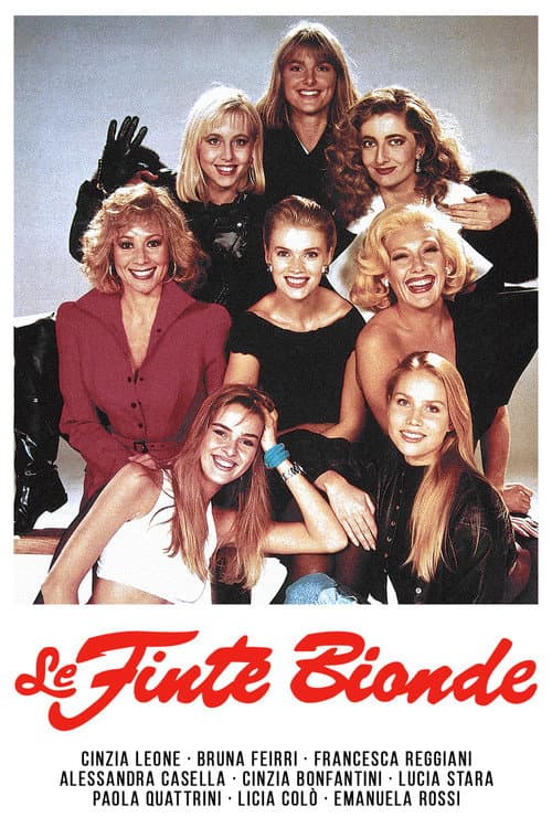 Le finte bionde (1989) poster