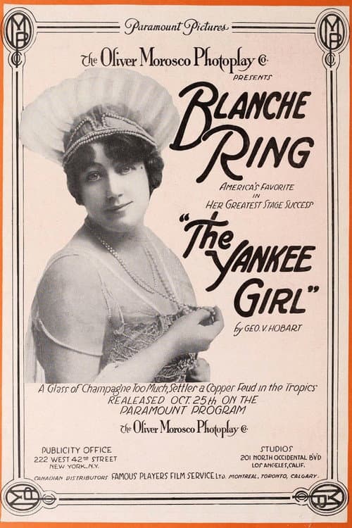 The Yankee Girl (1915) poster