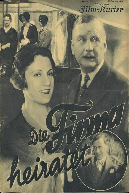 Die Firma heiratet (1931) poster