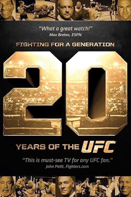 Fighting for a Generation: 20 Years of the UFC (2013) poster
