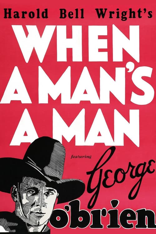 When a Man's a Man (1935) poster