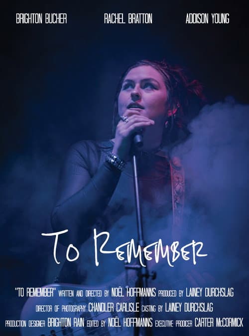 To Remember (2024) poster