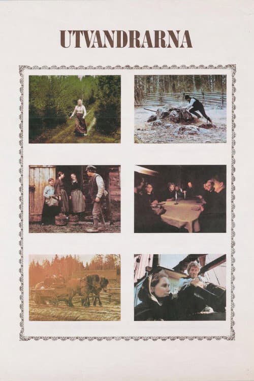 Utvandrarna (1971) poster