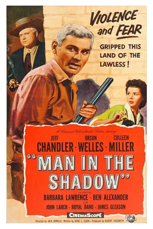 Man in the Shadow (1957) poster