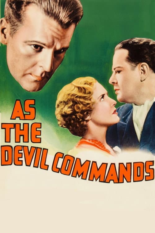 As the Devil Commands (1933) poster