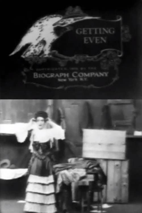 Getting Even (1909) poster