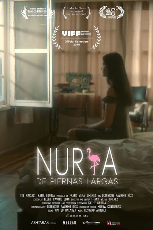 Nuria de piernas largas (2019) poster