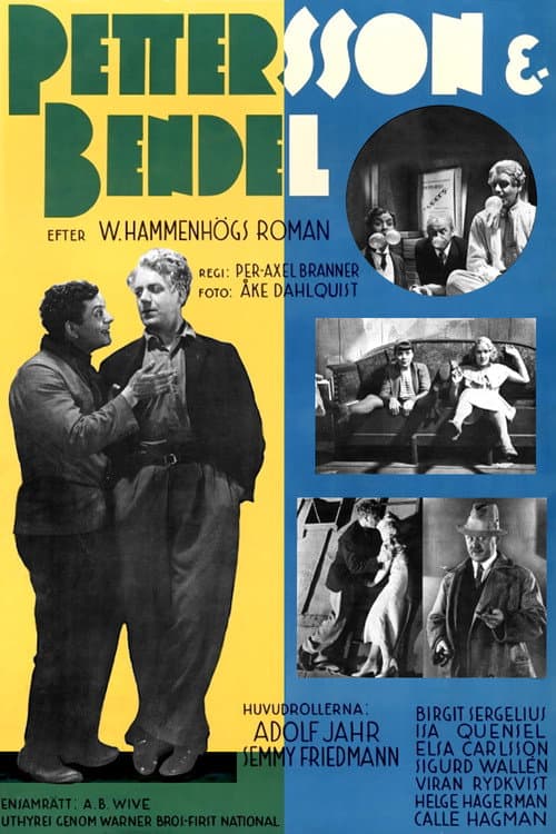 Pettersson & Bendel (1933) poster