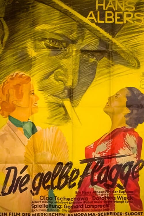 Die gelbe Flagge (1937) poster