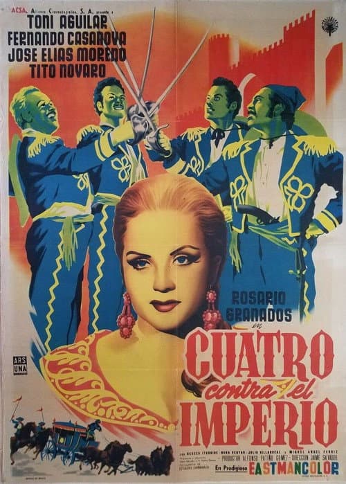 Cuatro contra el imperio (1957) poster