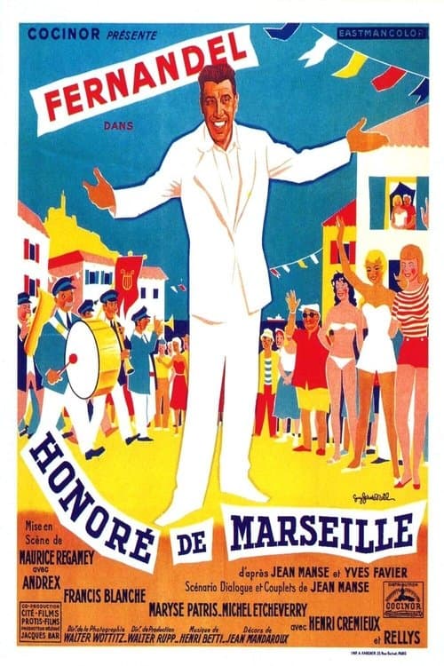 Honoré de Marseille (1956) poster