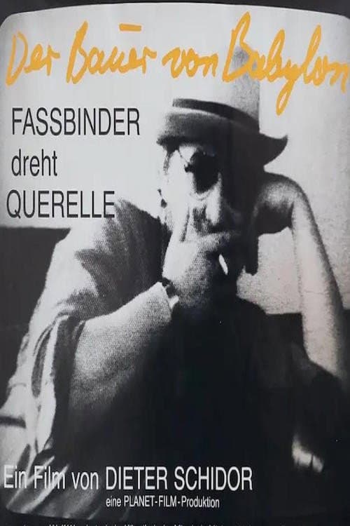 Der Bauer von Babylon - Rainer Werner Fassbinder dreht Querelle (1982) poster