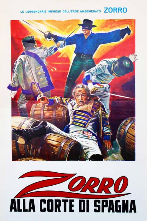 Zorro alla corte di Spagna (1963) poster
