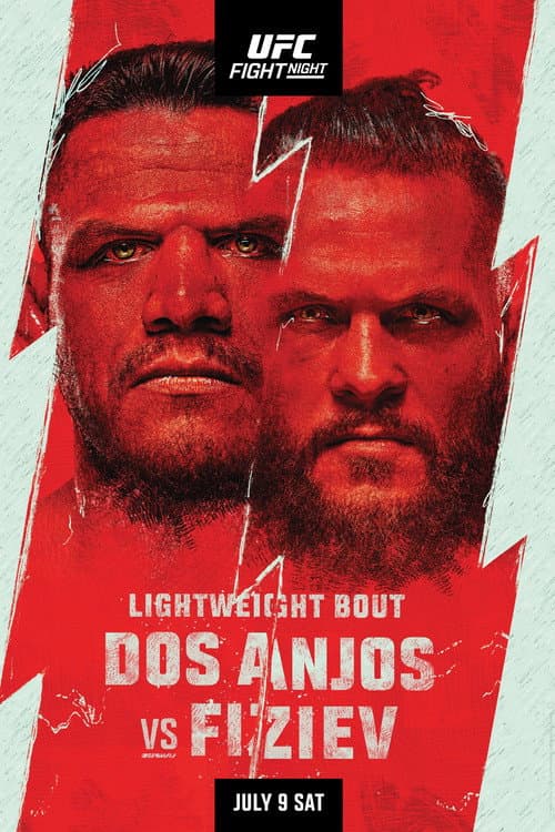 UFC on ESPN 39: dos Anjos vs. Fiziev (2022) poster