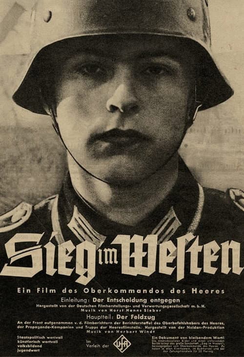 Sieg im Westen (1941) poster