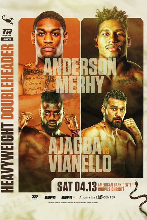 Jared Anderson vs. Ryad Merhy (2024) poster