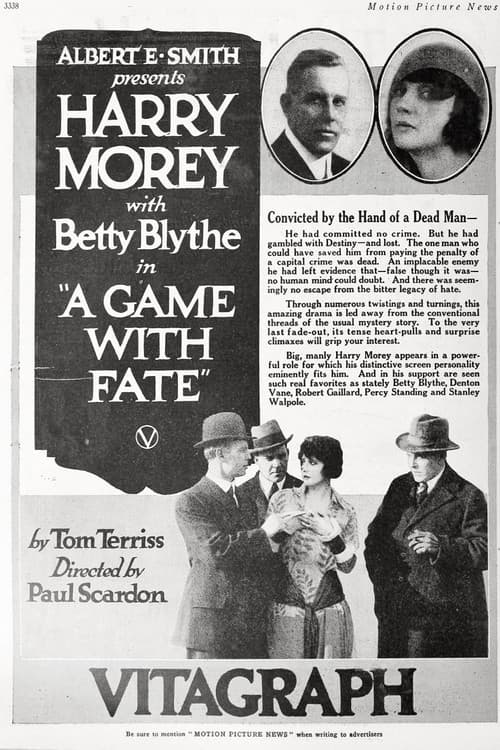 A Game with Fate (1918) poster