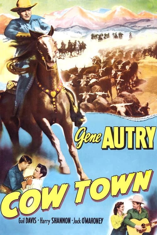 Cow Town (1950) poster