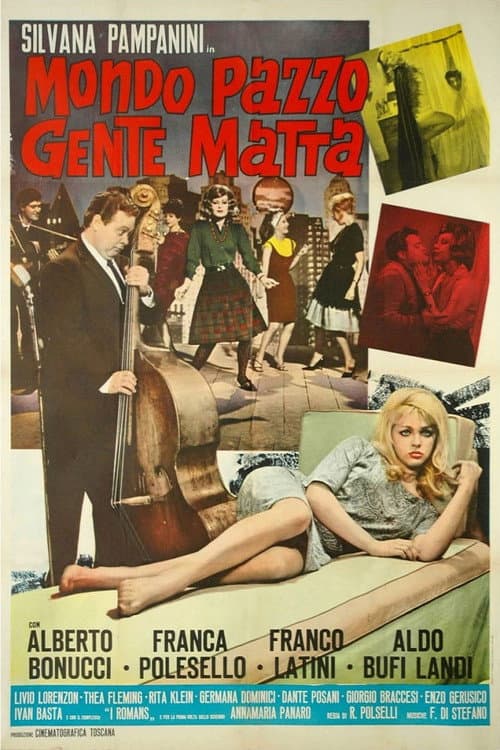 Mondo pazzo... gente matta! (1966) poster