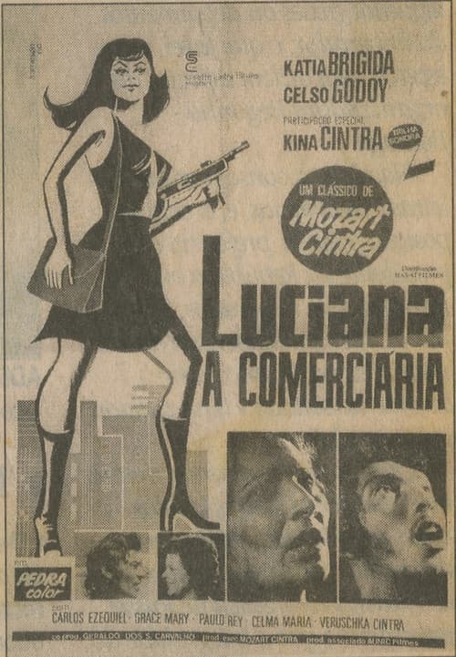Luciana, a Comerciária (1976) poster