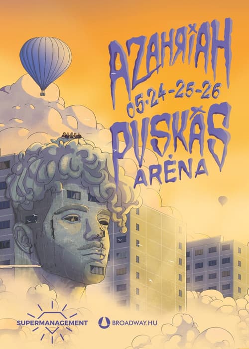 Azahriah: Puskás Aréna (2024) poster