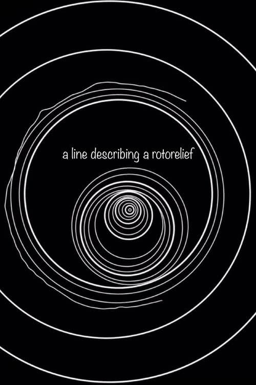a line describing a rotorelief (2020) poster