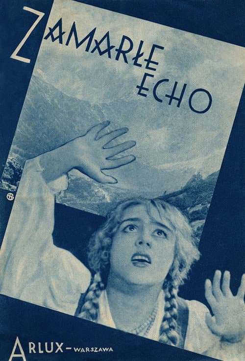 Zamarłe echo (1934) poster