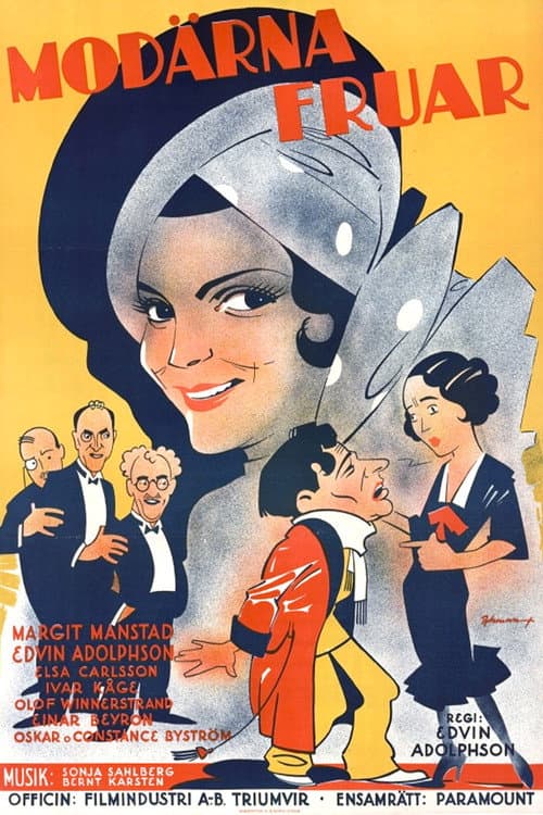Modärna fruar (1932) poster