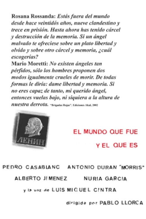 El mundo que fue y el que es (2011) poster