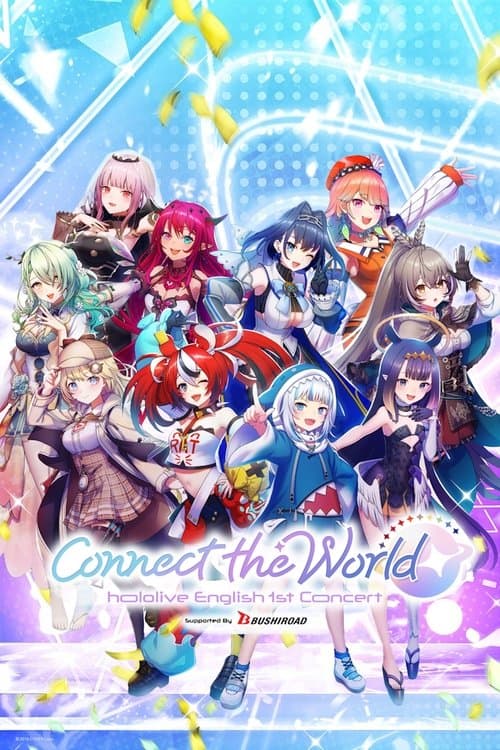 hololive English 1st Concert - Connect the World (2023) poster