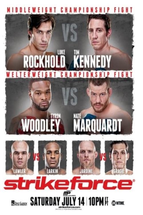 Strikeforce: Rockhold vs Kennedy (2012) poster