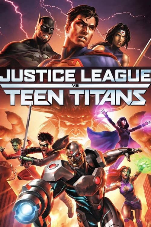 Justice League vs. Teen Titans (2016) poster
