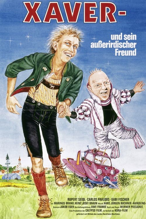 Xaver und sein außerirdischer Freund (1986) poster
