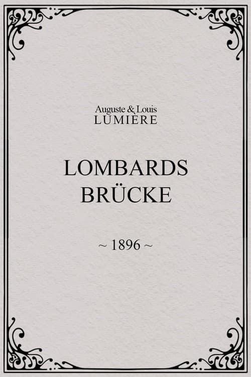 Lombards Brücke (1896) poster