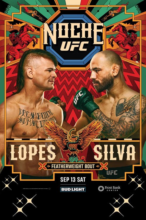 UFC Fight Night 259: Lopes vs. Silva (2025) poster