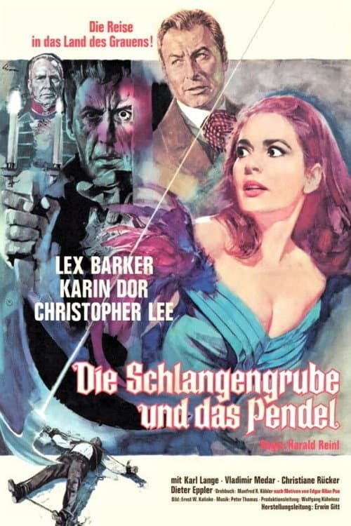 Die Schlangengrube und das Pendel (1967) poster