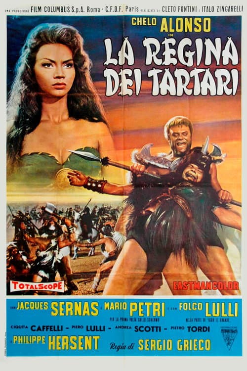 La regina dei tartari (1960) poster