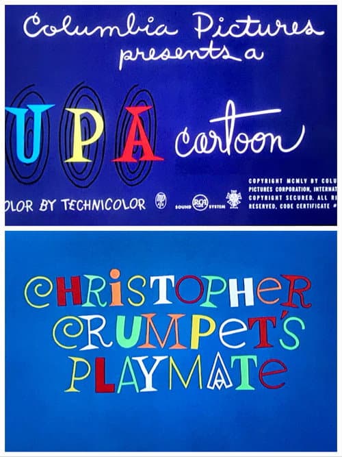 Christopher Crumpet's Playmate (1955) poster