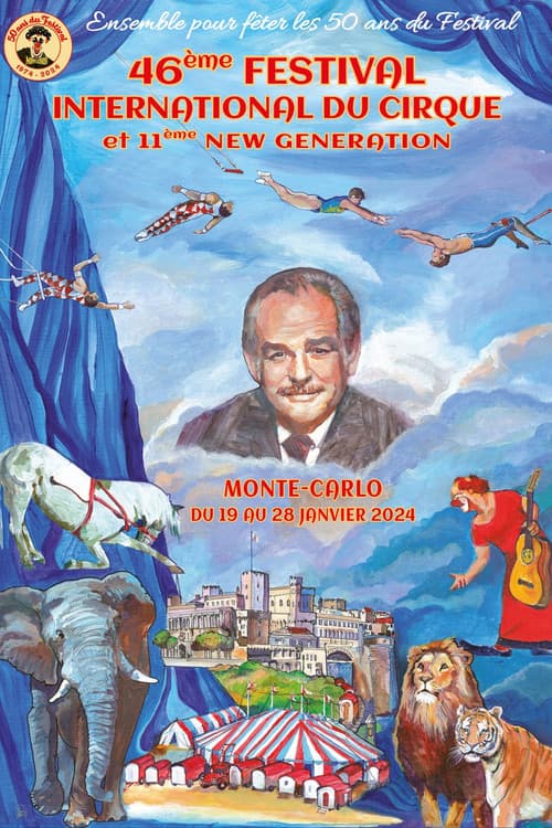 46ste Circusfestival van Monte Carlo (2024) poster