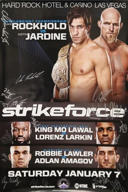 Strikeforce: Rockhold vs. Jardine (2012) poster