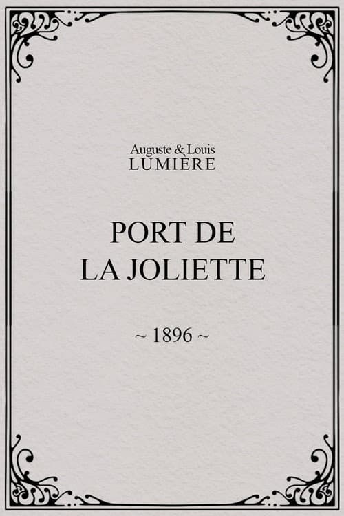 Port de la Joliette (1896) poster