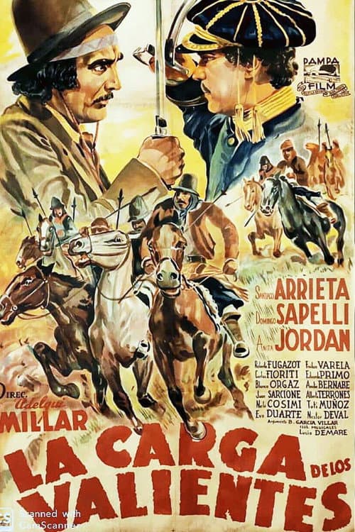 La carga de los valientes (1940) poster