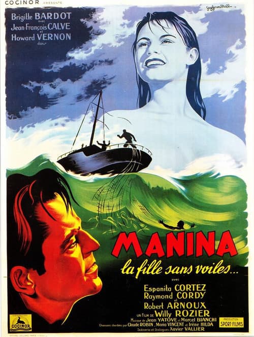 Manina, la fille sans voiles (1952) poster