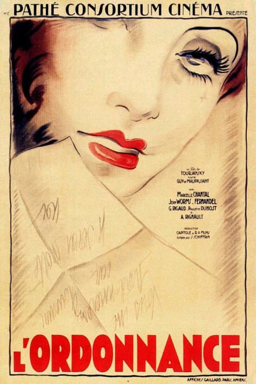L'Ordonnance (1933) poster