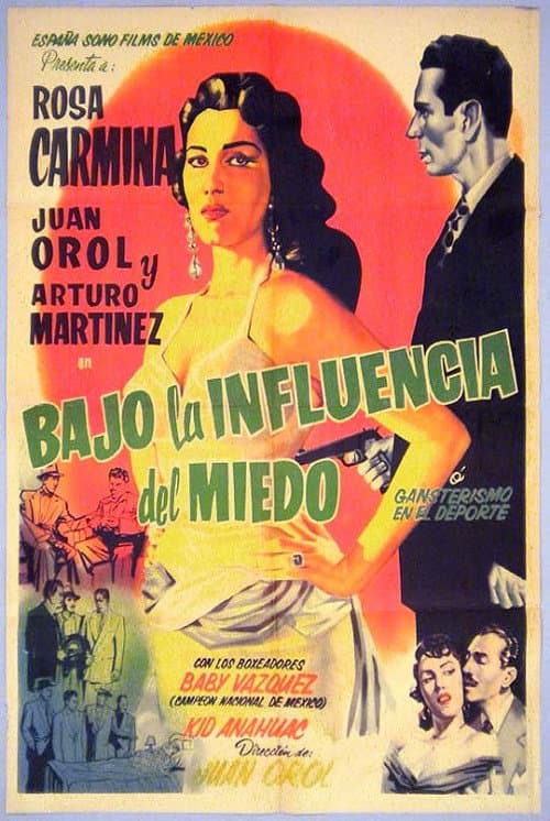 Bajo la influencia del miedo (1956) poster