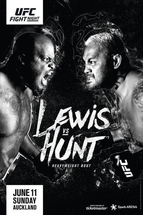 UFC Fight Night 110: Lewis vs. Hunt (2017) poster