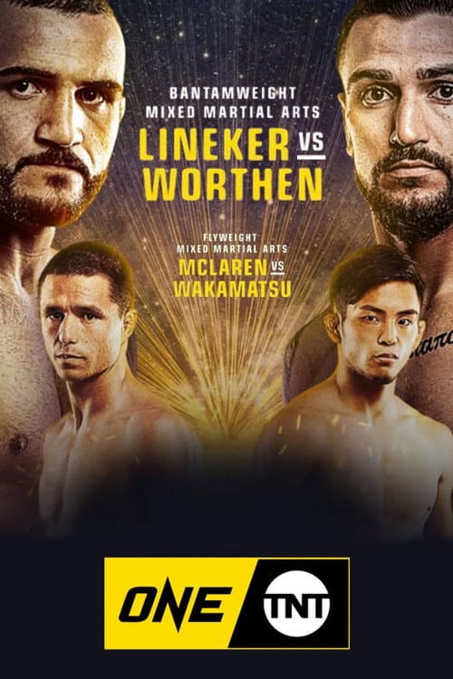 ONE on TNT 3: Lineker vs. Worthen (2021) poster